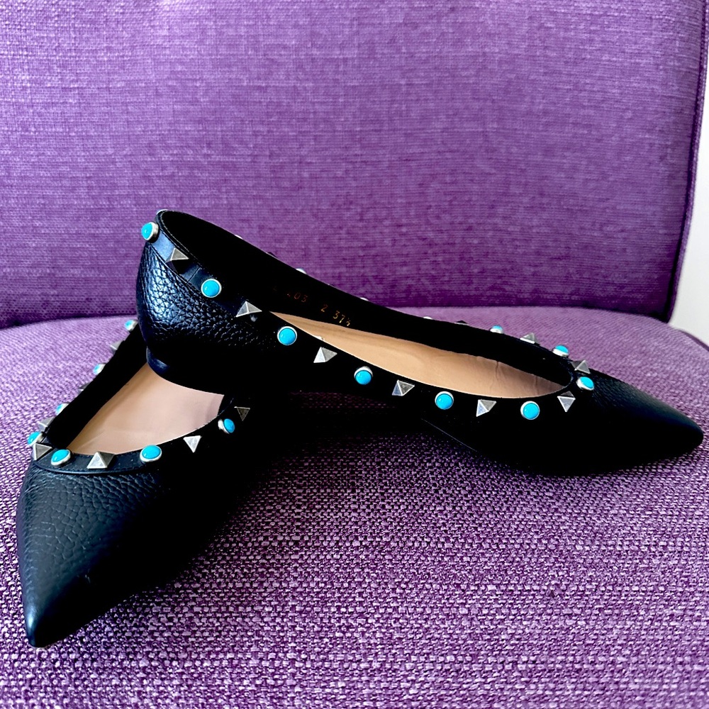 Valentino Garavani Ballet Flat studs size 7.5